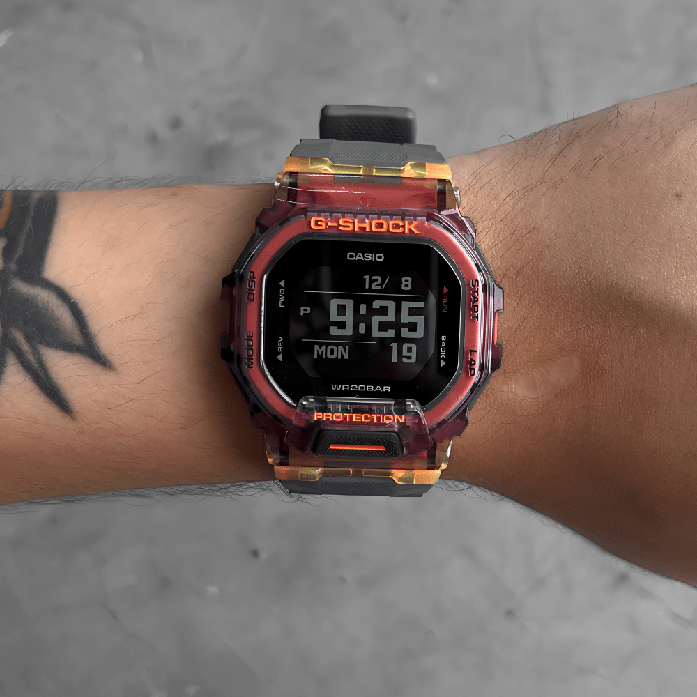 Reloj Casio G-Shock GBD-200SM-1A5DR G-Squad Digital Deportivo Bluetooth Naranja2