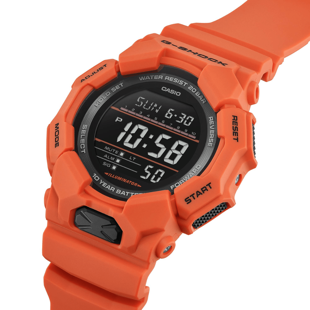 Reloj Casio G-Shock GD-010-4DR Digital Core Guard Naranja Hombre3
