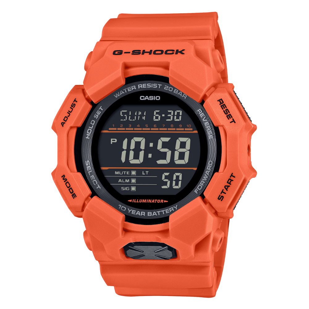 Reloj Casio G-Shock GD-010-4DR Digital Core Guard Naranja Hombre1