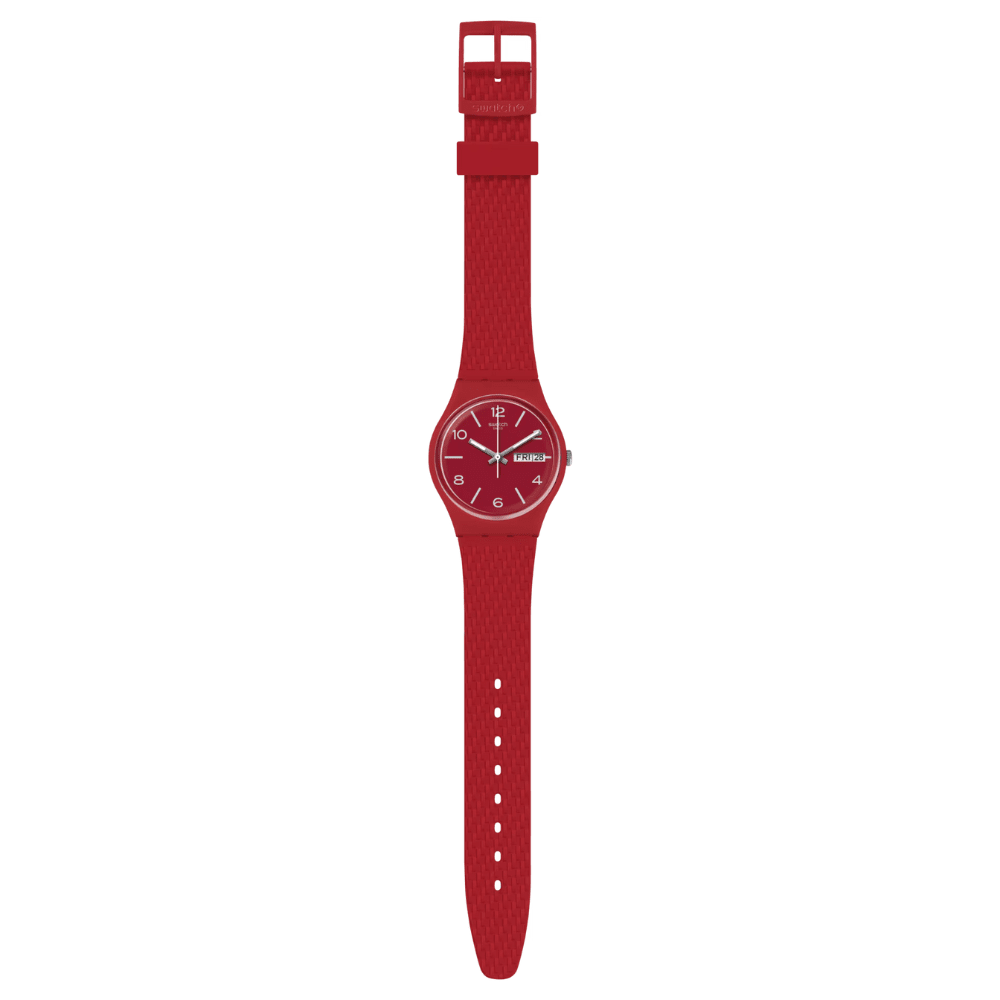 RELOJ SWATCH GR710 LAZERED ROJO UNISEX5