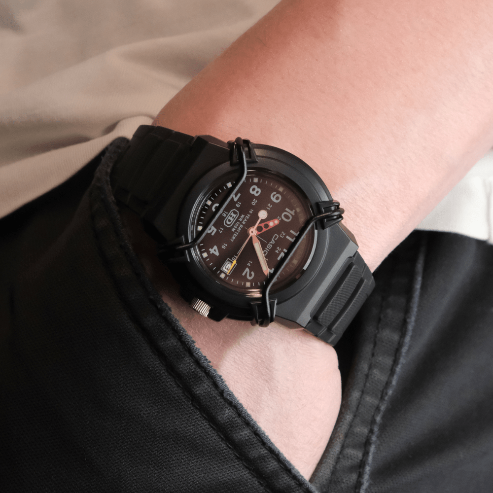 Reloj Casio Vintage HDA-600B-1BVCF Deportivo Bull Bars Análogo Negro Hombre2