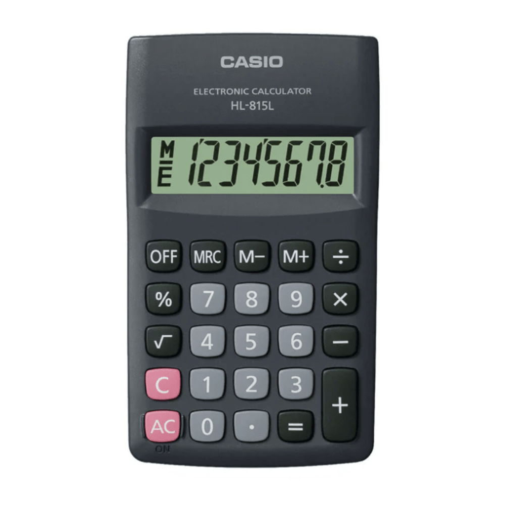 CALCULADORA CASIO HL-815L-BK1