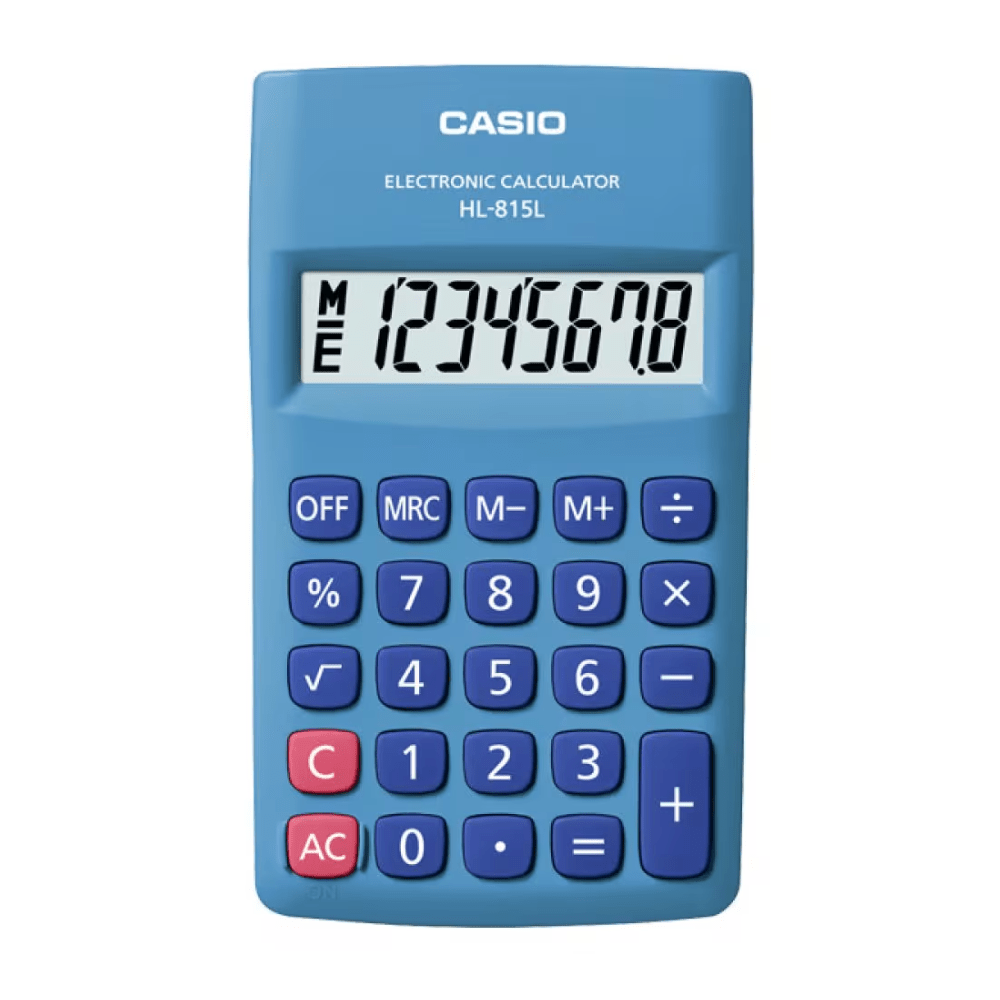 CALCULADORA CASIO HL-815L-BU1