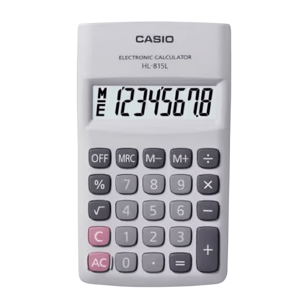 CALCULADORA CASIO HL-815L-WE1