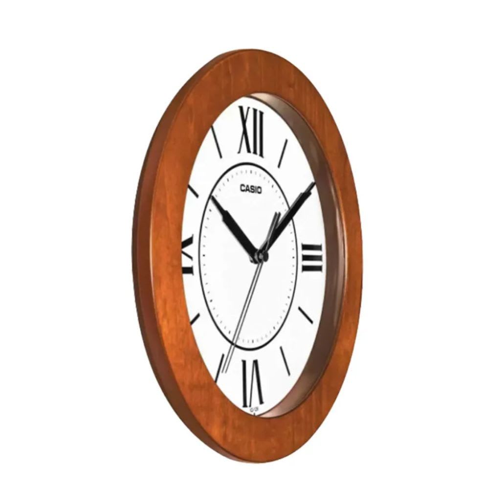 Reloj Mural Casio IQ-126-5BDF Análogo Café3