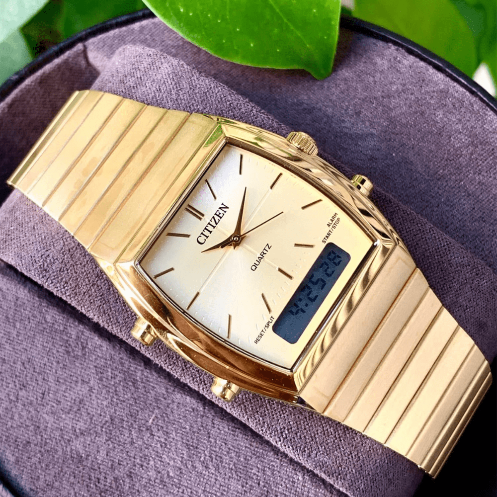 RELOJ CITIZEN JM0542-56P QUARTZ DORADO2