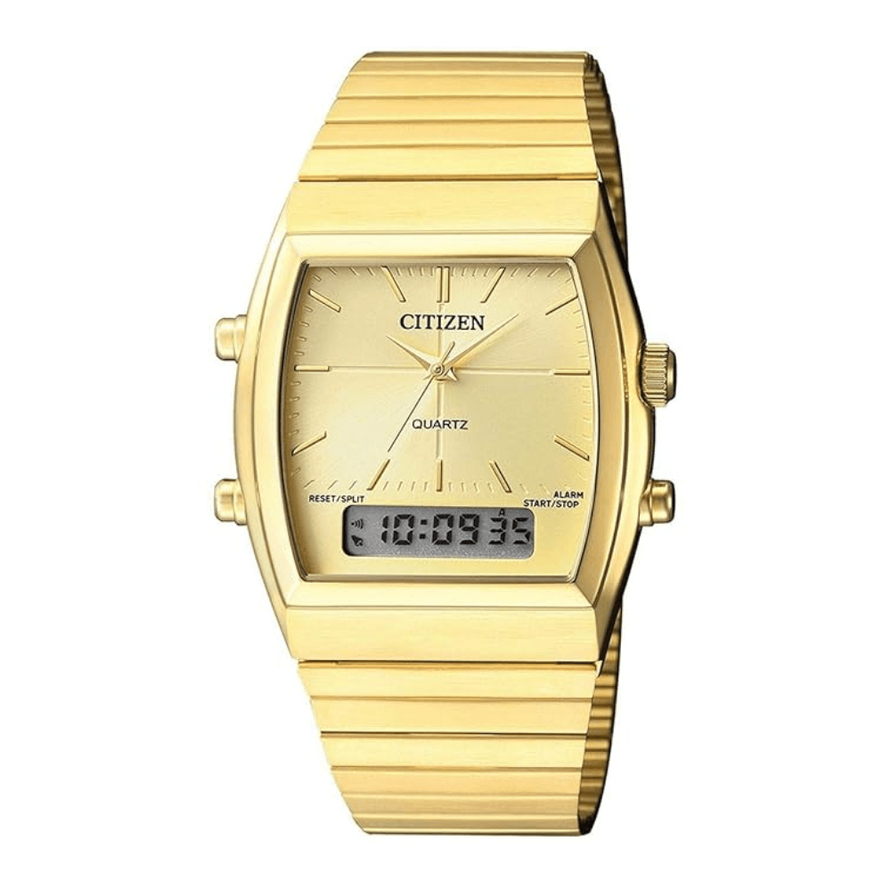 RELOJ CITIZEN JM0542-56P QUARTZ DORADO1