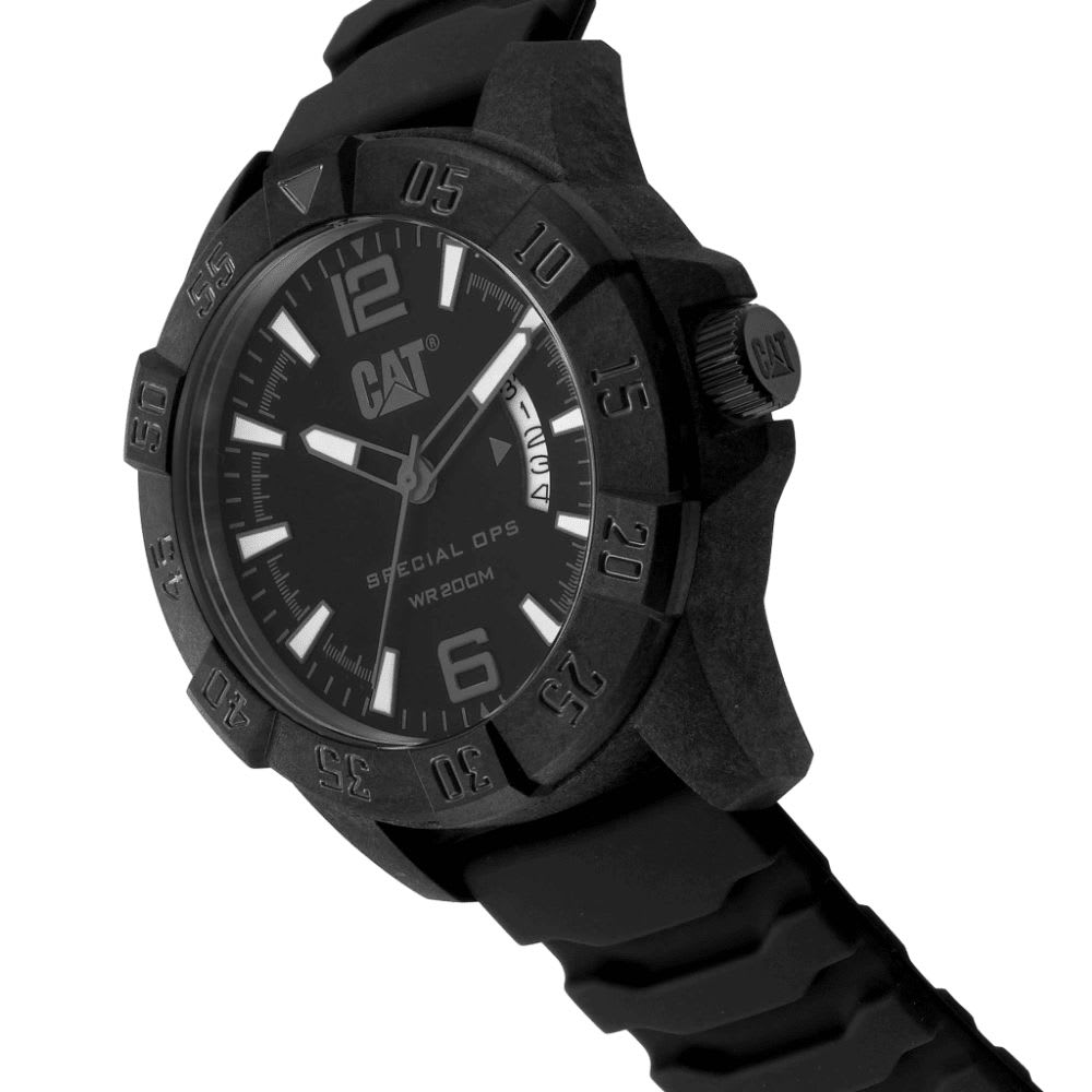Reloj Cat Special Ops K4.121.21.131 Análogo Negro Mate Hombre4