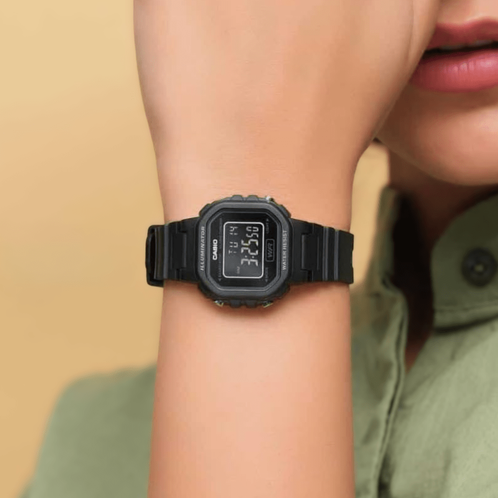 Reloj Casio Youth LA-20WH-1BDF Digital Compacto Resina Negro Unisex3