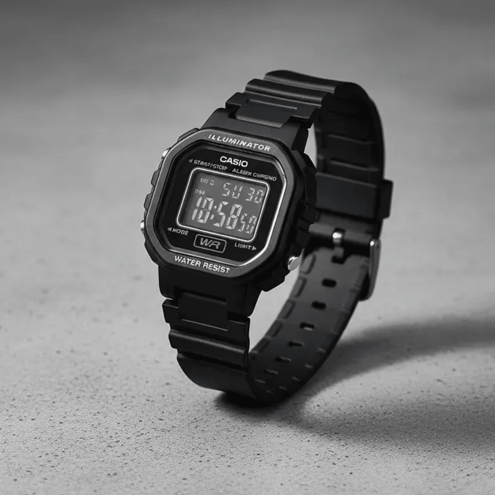 Reloj Casio Youth LA-20WH-1BDF Digital Compacto Resina Negro Unisex4