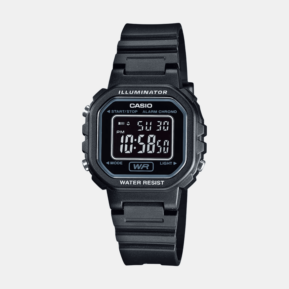 Reloj Casio Youth LA-20WH-1BDF Digital Compacto Resina Negro Unisex1