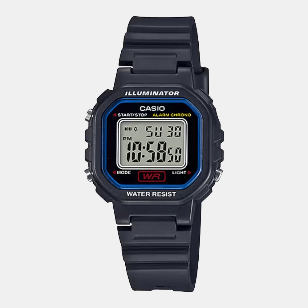 Reloj Casio Youth LA-20WH-1CDF Digital Compacto Resina Negro Unisex1