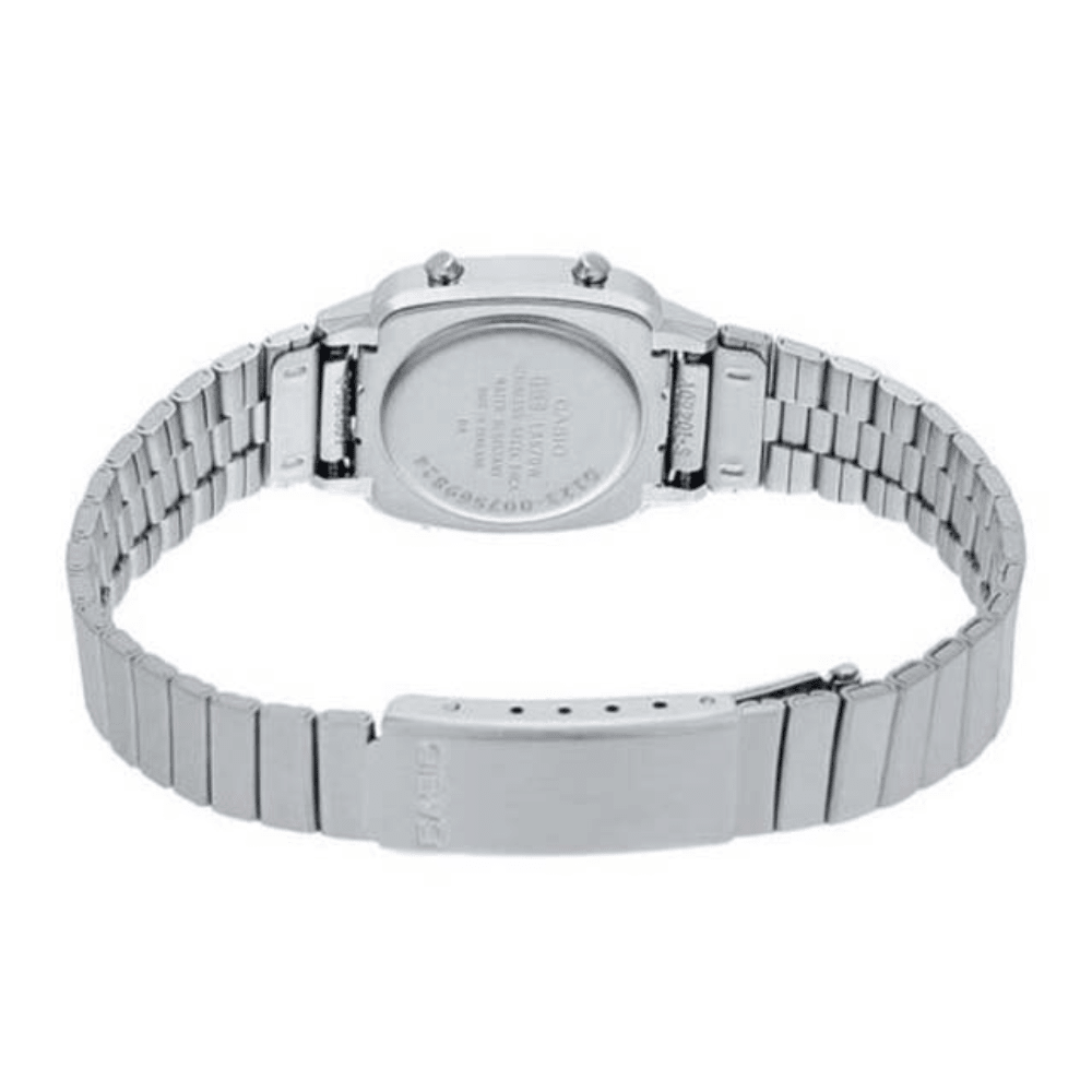 RELOJ CASIO LA670WD-1DF VINTAGE MINI PLATEADO2
