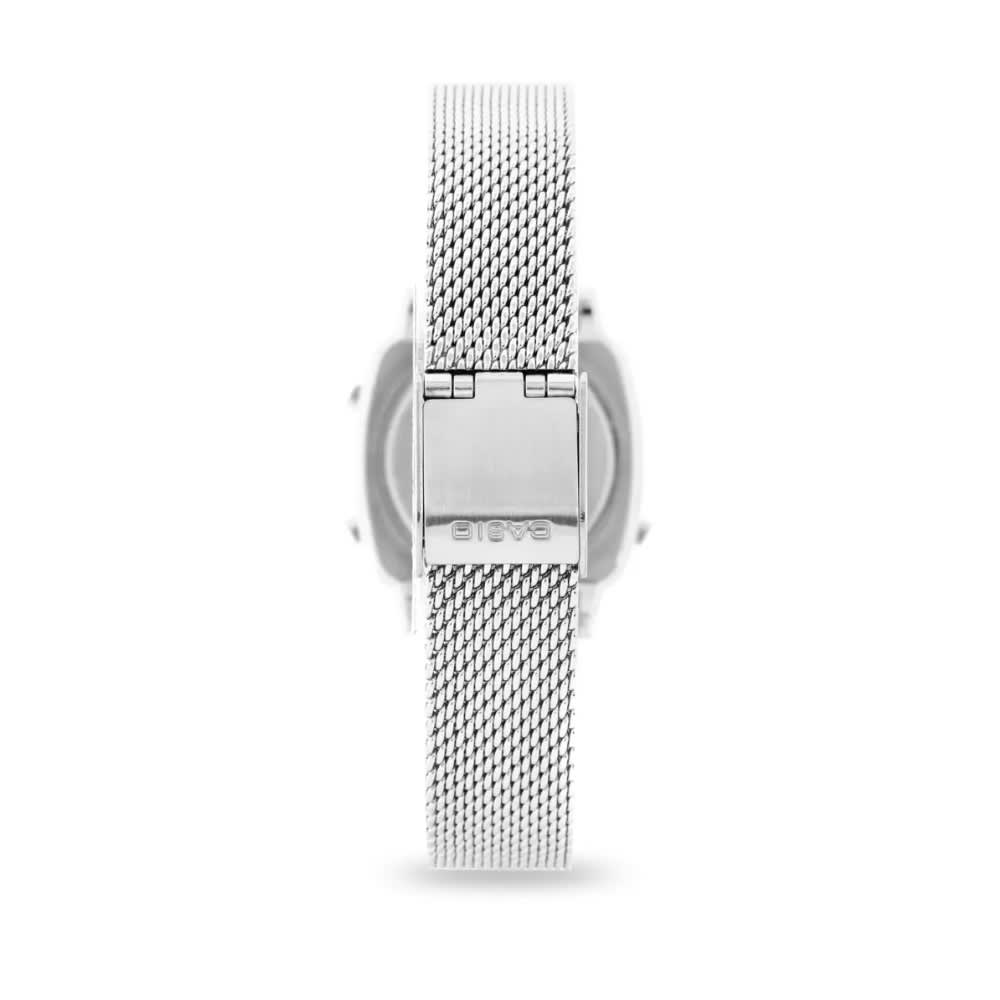 Reloj Casio Vintage LA670WEM-7DF Digital Plateado Mujer11