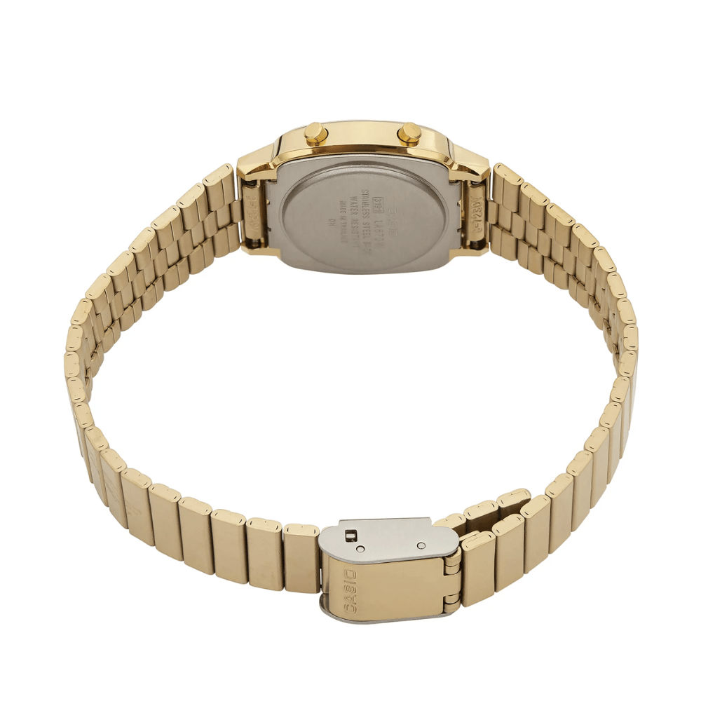 RELOJ CASIO LA670WGA-1DF VINTAGE MINI DORADO4