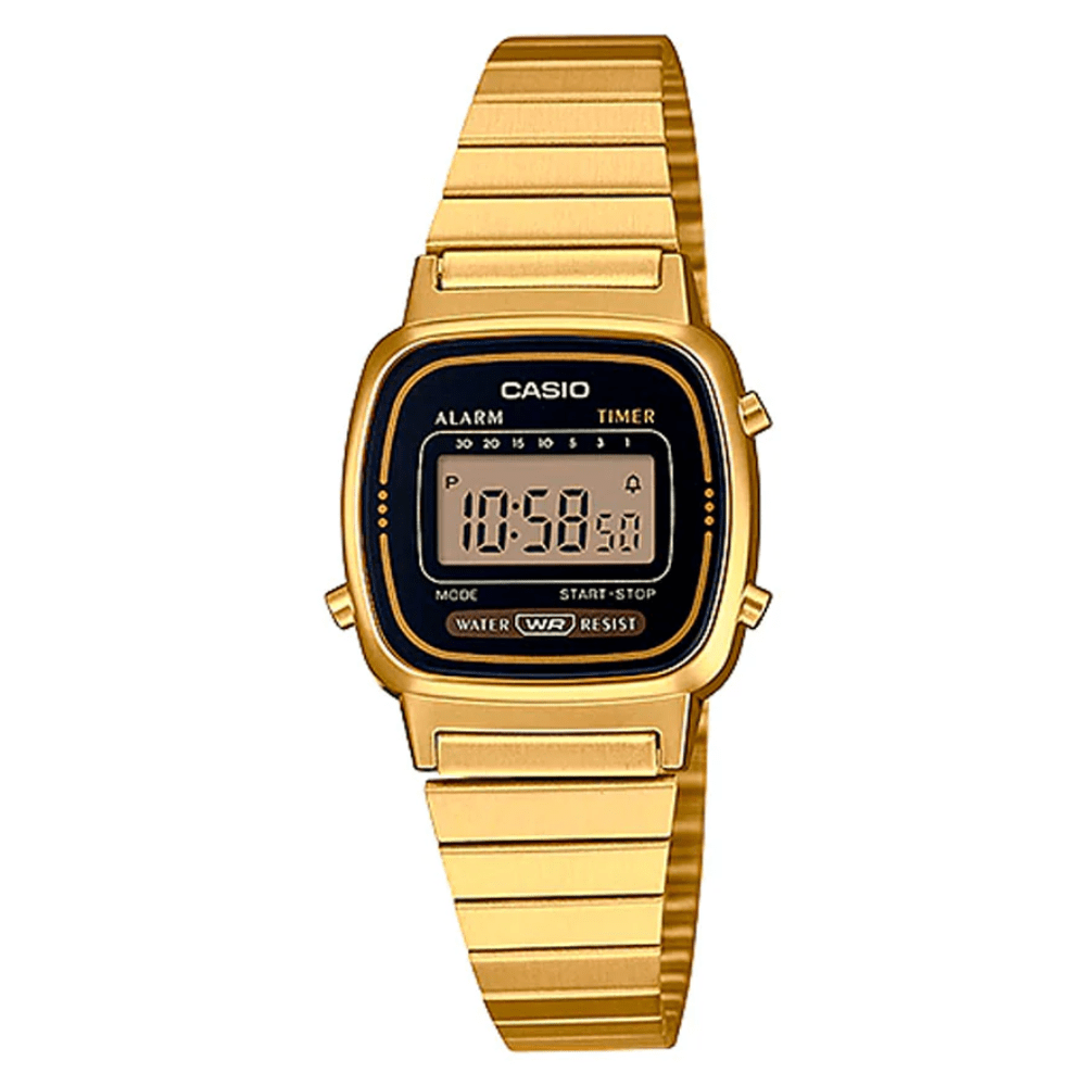RELOJ CASIO LA670WGA-1DF VINTAGE MINI DORADO1