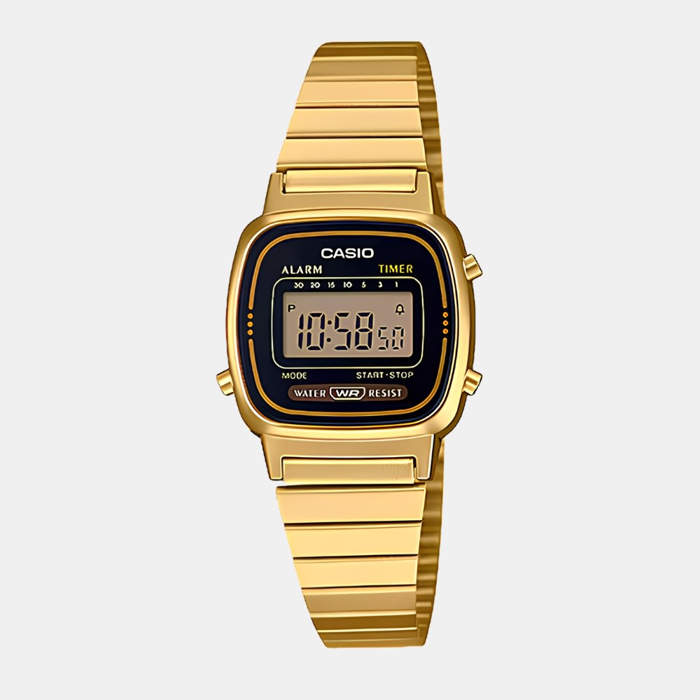 Reloj Casio Vintage LA670WGA-1DF Digital Dorado Mujer1