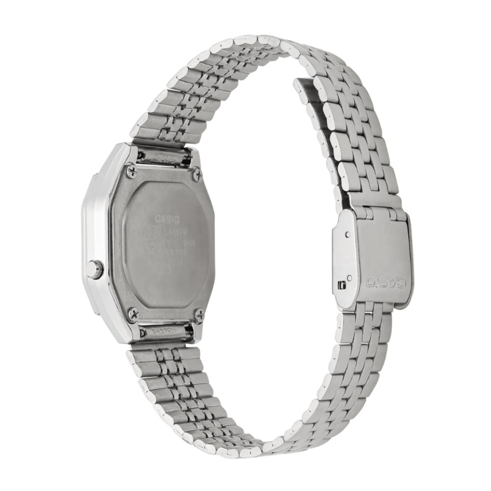Reloj Casio Vintage LA680WA-1DF Digital Plateado Mujer7