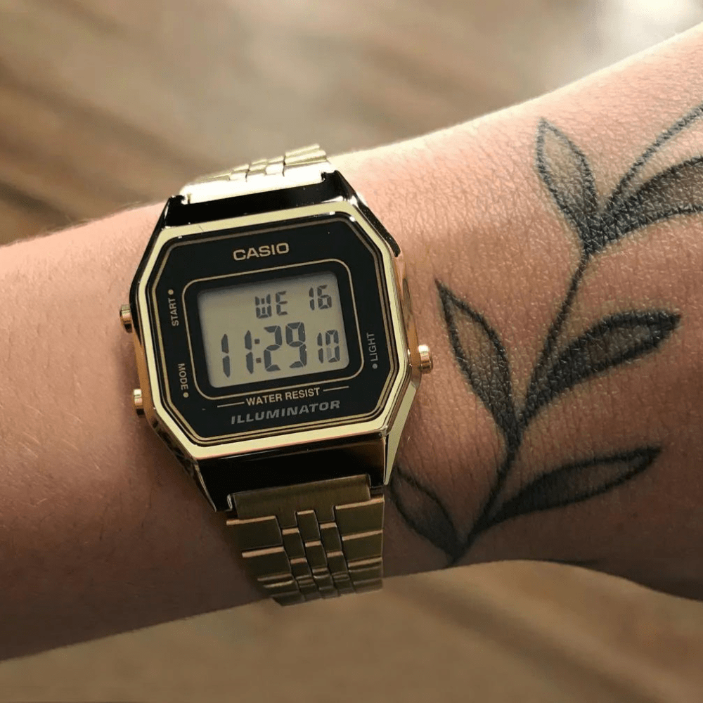 RELOJ CASIO LA680WGA-1DF VINTAGE DORADO5