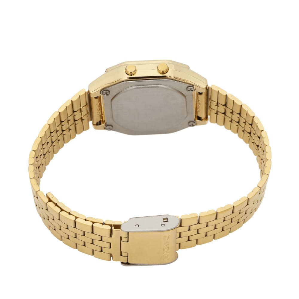 Reloj Casio Vintage LA680WGA-1DF Digital Acero Dorado Mujer5