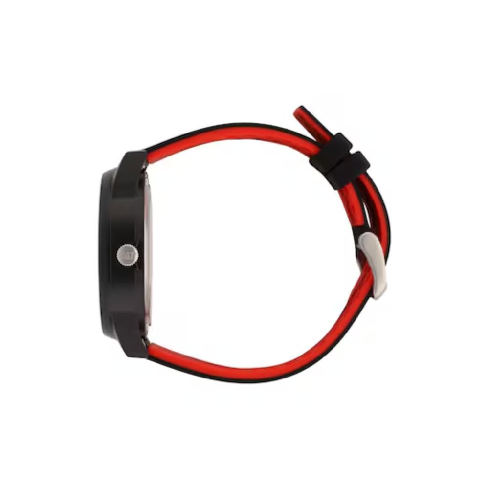 Reloj Cat Insignia LJ.160.21.821 Análogo Negro/Rojo Silicona Hombre3