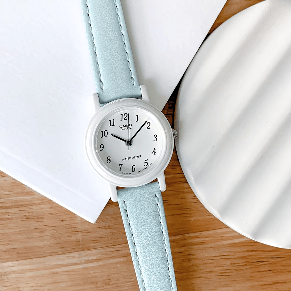 RELOJ CASIO LQ-139L-2BDF CELESTE5