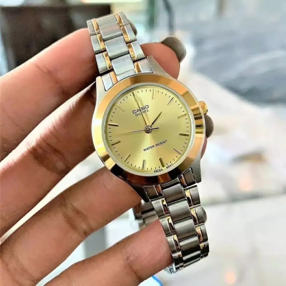 Reloj Casio Clásico LTP-1128G-9ARDF Análogo Bicolor Mujer5