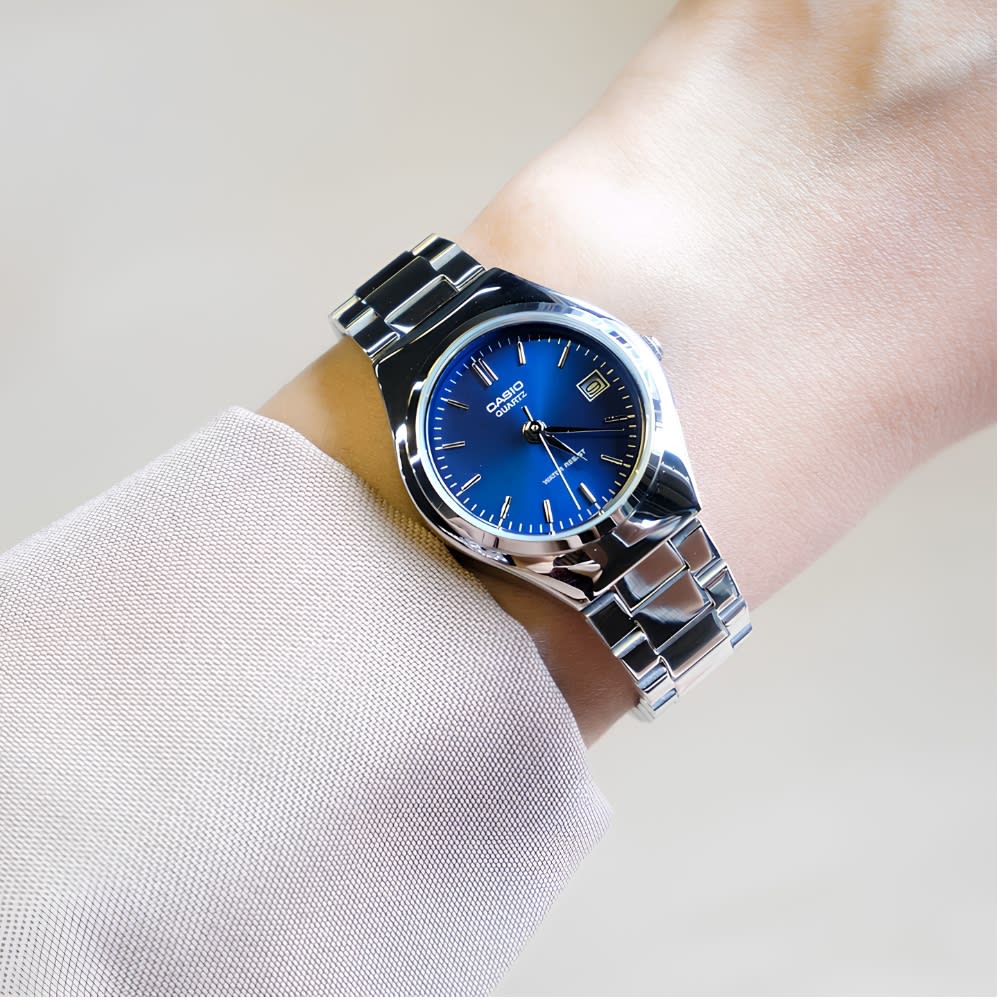 Reloj Casio Clásico LTP-1170A-2ARDF Análogo Plateado Mujer2