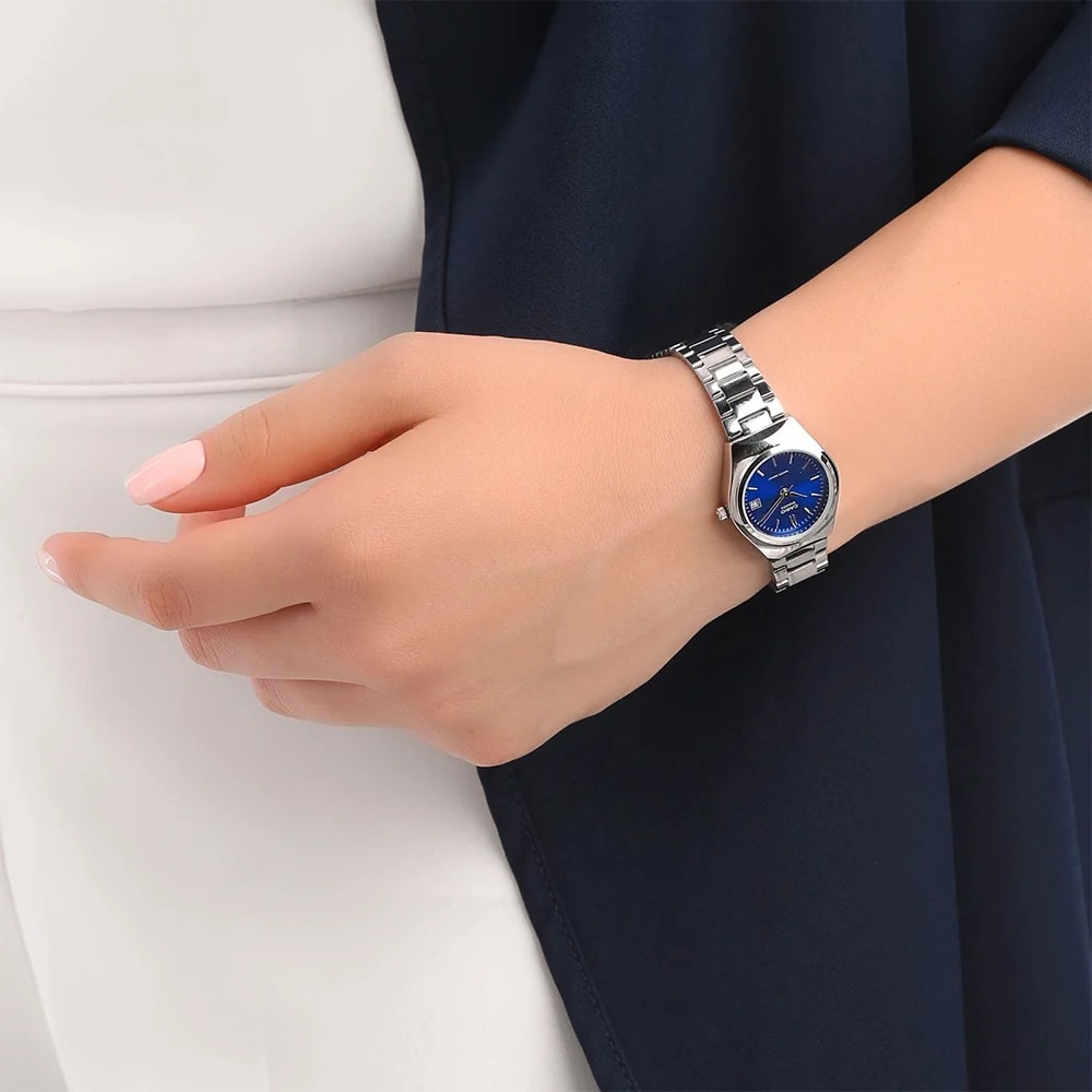 Reloj Casio Clásico LTP-1170A-2ARDF Análogo Plateado Mujer3