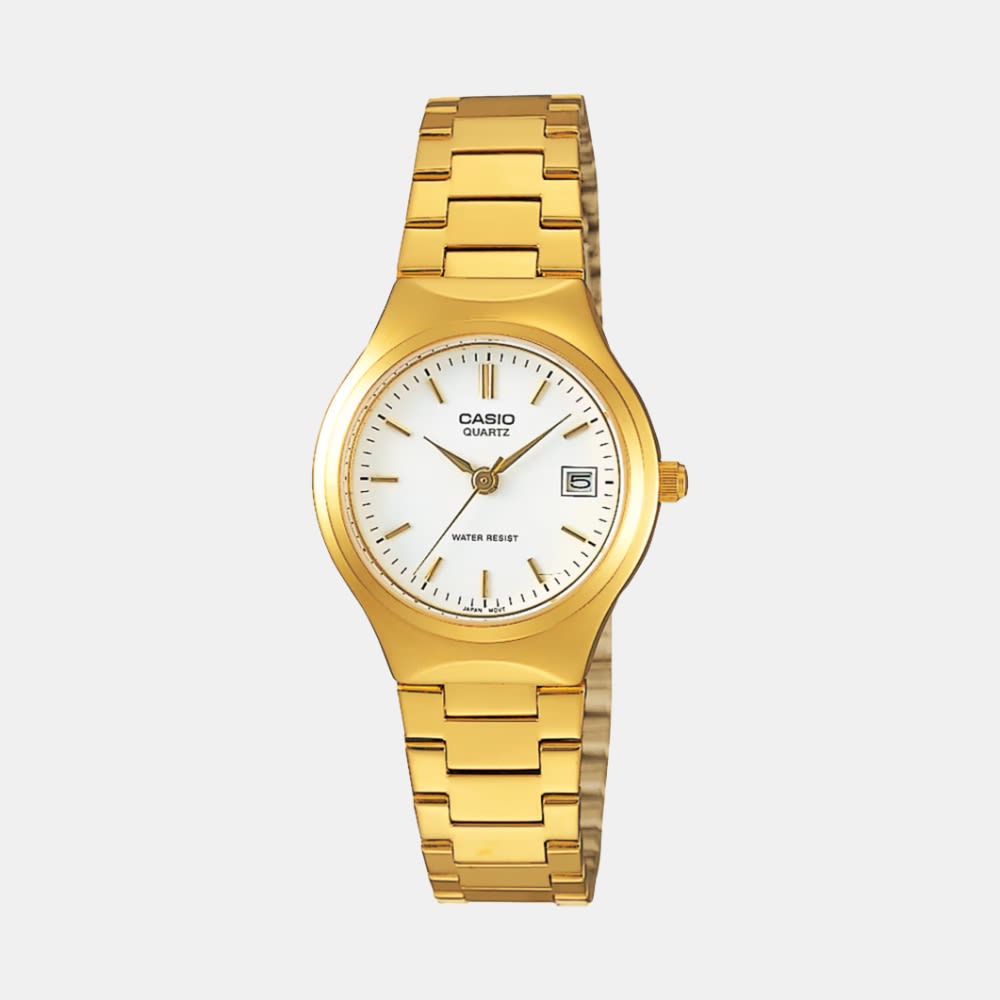 Reloj Casio Clásico LTP-1170N-7ARDF Análogo Dorado Mujer1