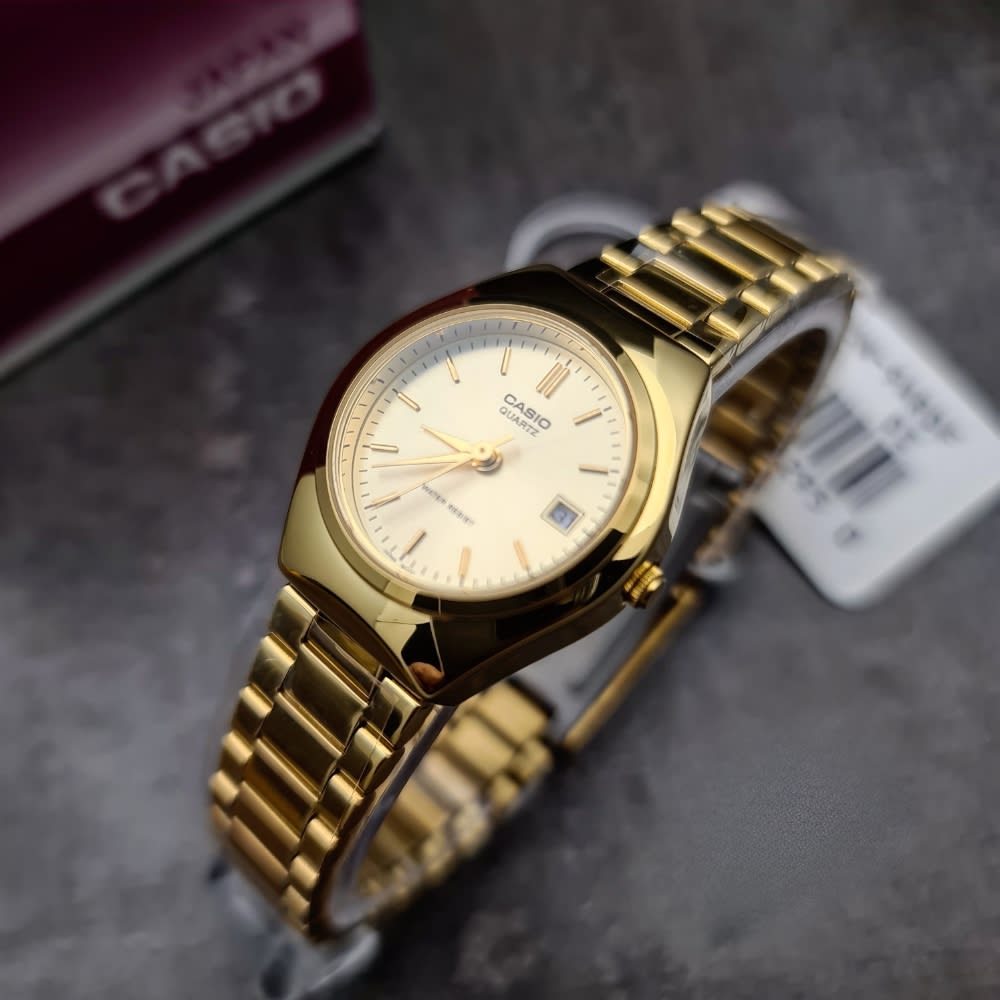 Reloj Casio Clásico LTP-1170N-9ARDF Análogo Dorado Mujer5