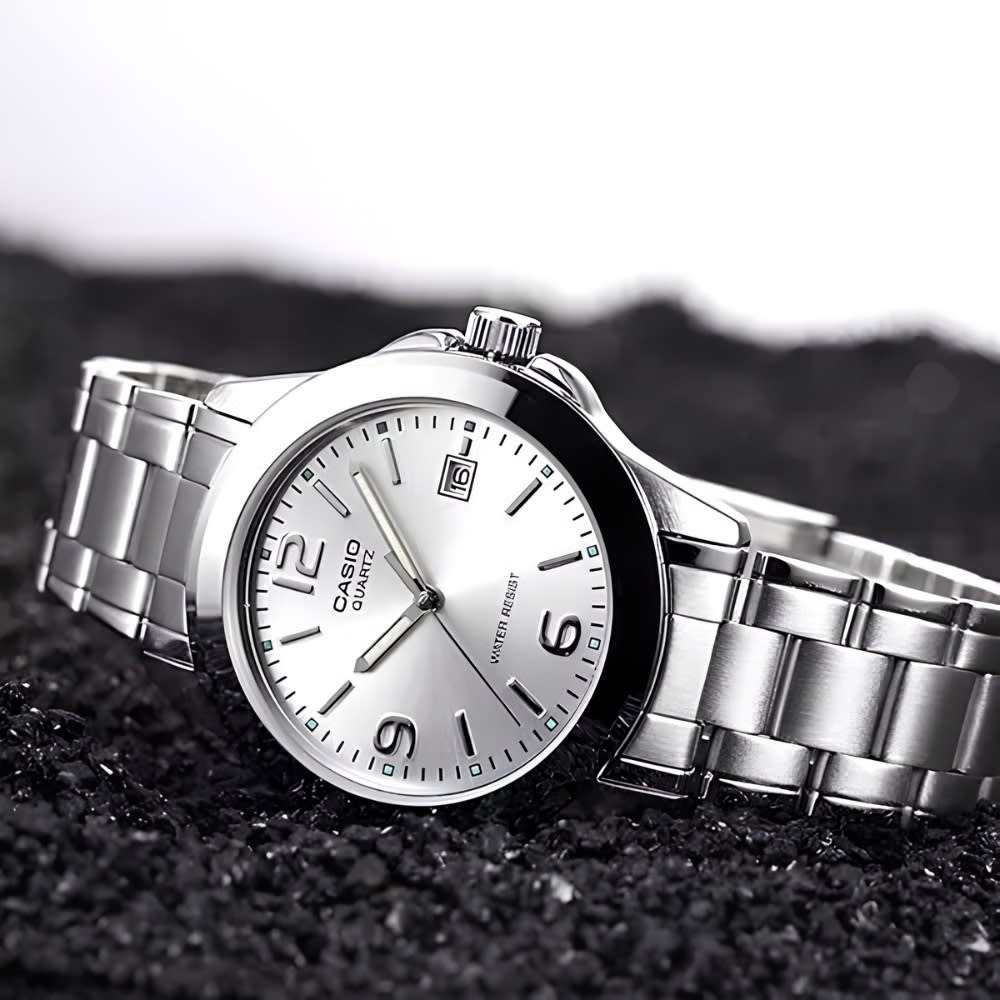 Reloj Casio Clásico LTP-1215A-7ADF Análogo Plateado Mujer6