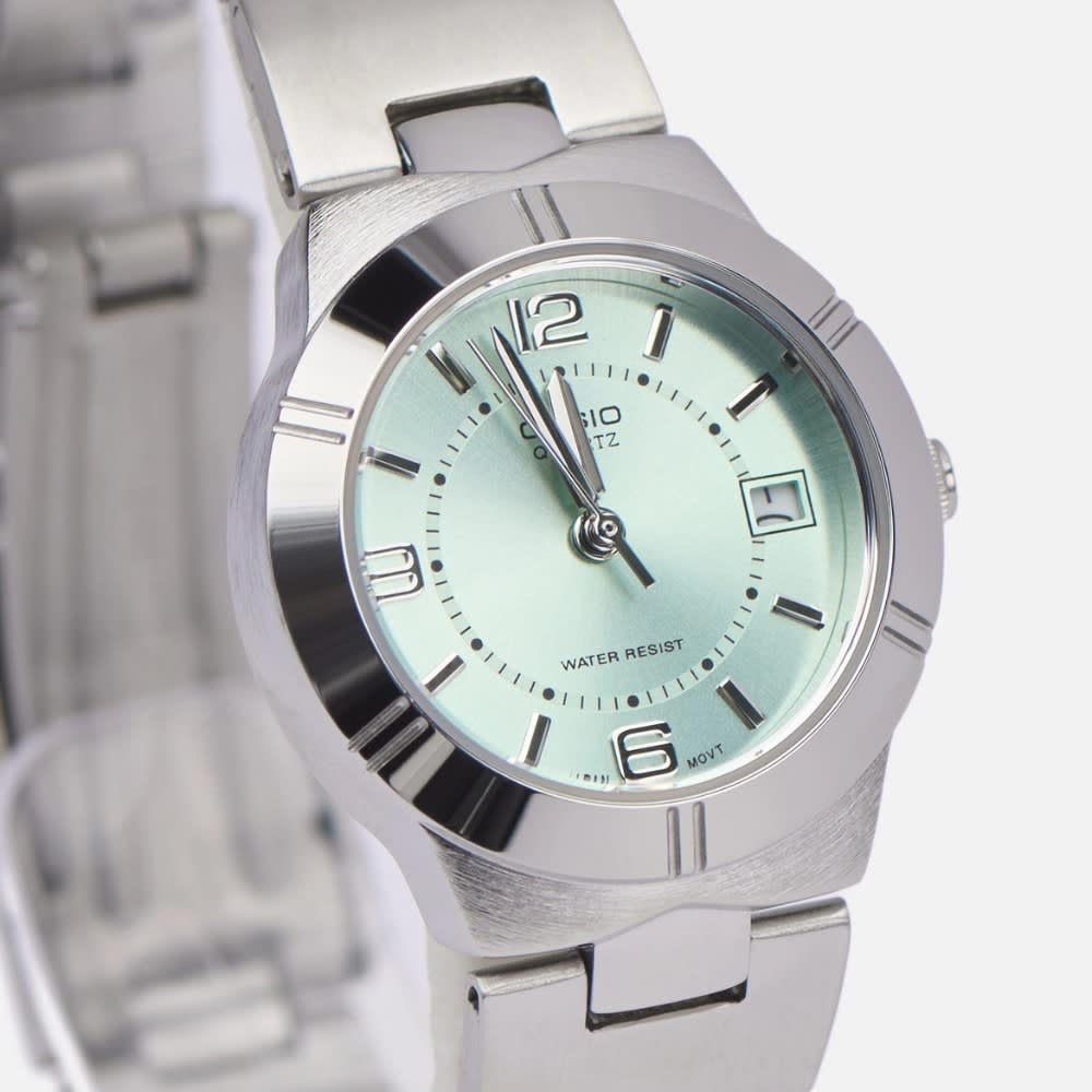 Reloj Casio Clásico LTP-1241D-3ADF Análogo Plateado Mujer6