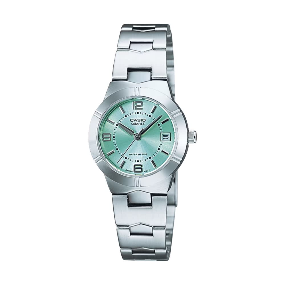 Reloj Casio Clásico LTP-1241D-3ADF Análogo Plateado Mujer8