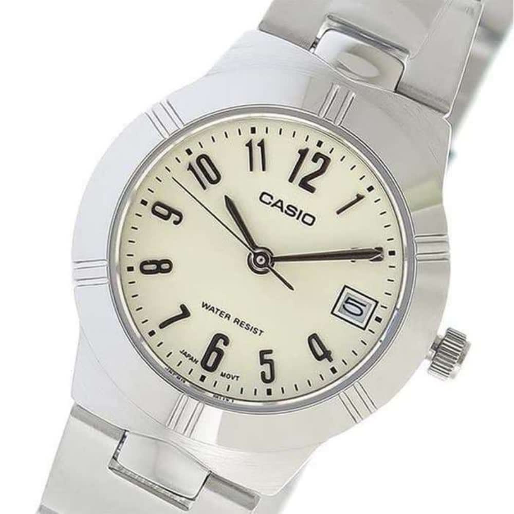Reloj Casio Clásico LTP-1241D-7A2DF Análogo Plateado Mujer3