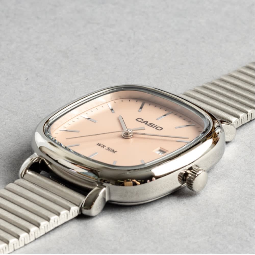 Reloj Casio LTP-B166D-4AVDF Análogo Acero Plateado Mujer5