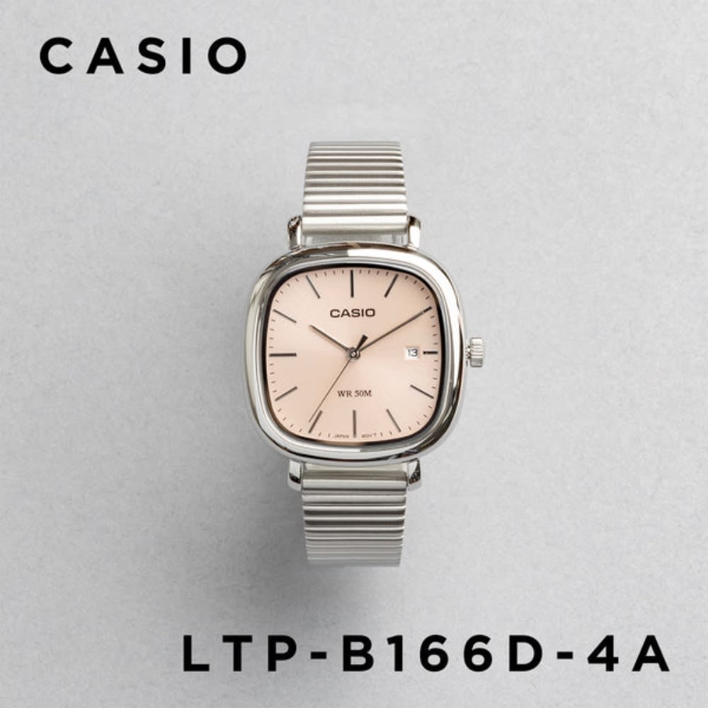 Reloj Casio LTP-B166D-4AVDF Análogo Acero Plateado Mujer4