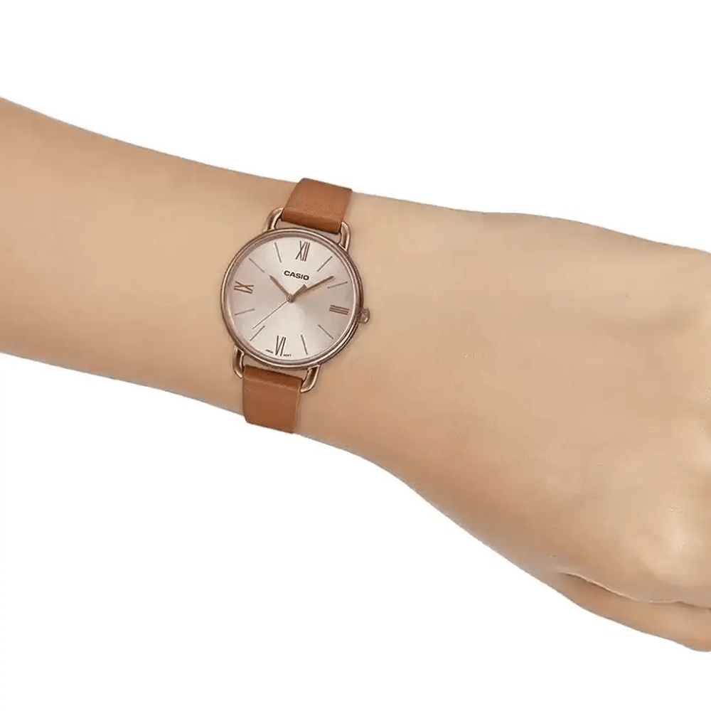 RELOJ CASIO LTP-E414RL-5ADF CLASICO ROSE GOLD2