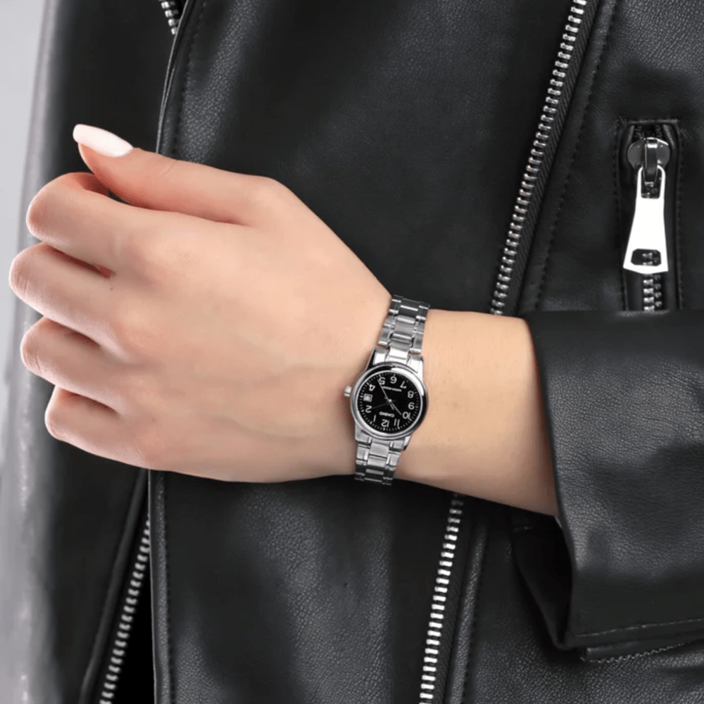 RELOJ CASIO LTP-V001D-1BUDF CLASICO PLATEADO2