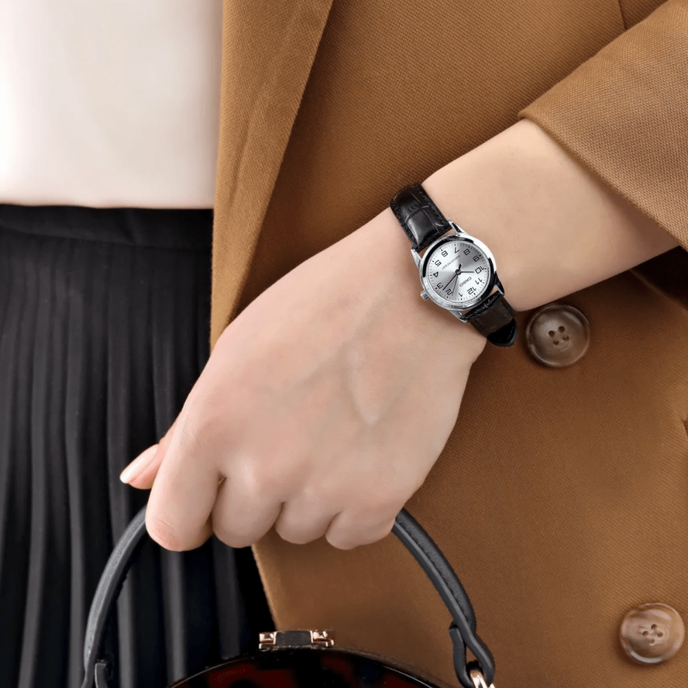 RELOJ CASIO LTP-V001L-7BUDF CLASICO PLATEADO2