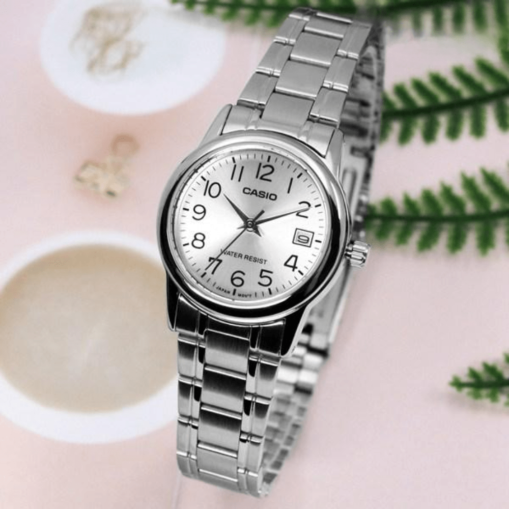 RELOJ CASIO LTP-V002D-7BUDF PLATEADO4