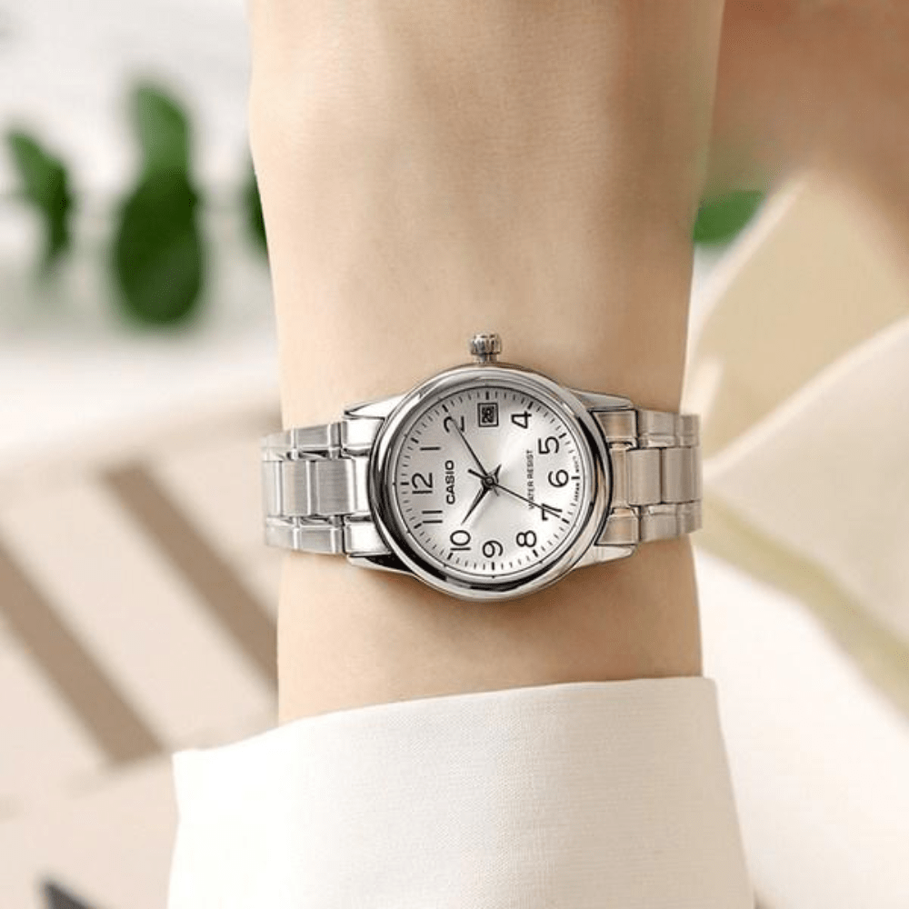 RELOJ CASIO LTP-V002D-7BUDF PLATEADO2