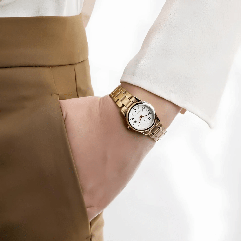 RELOJ CASIO LTP-V002G-7B2UDF CLASICO DORADO2