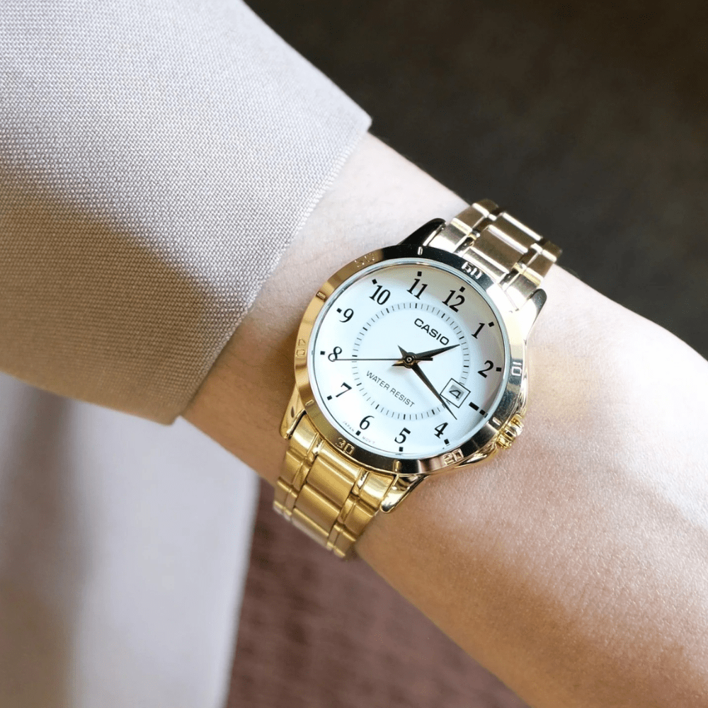 RELOJ CASIO LTP-V004G-7BUDF DORADO2