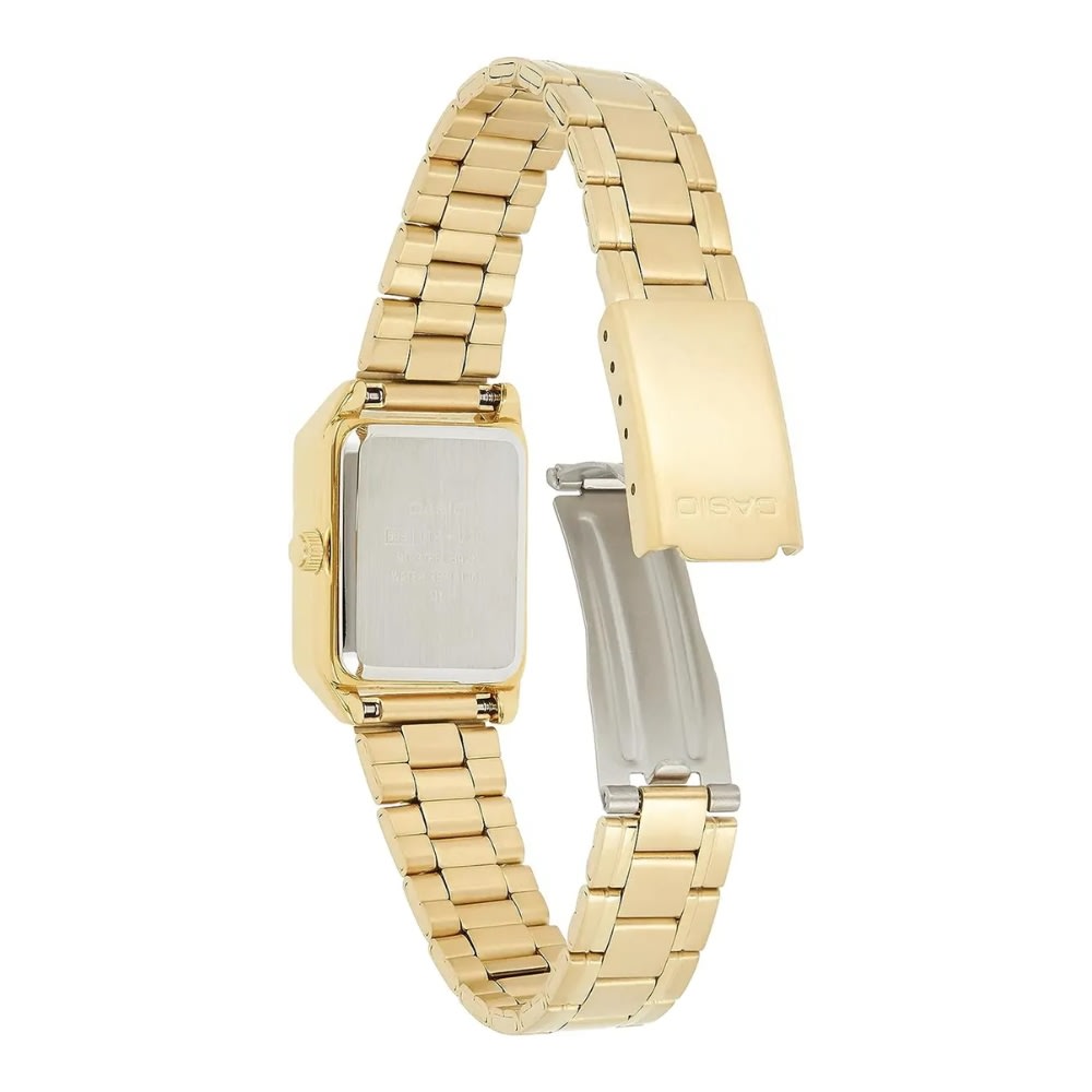 Reloj Casio Tank LTP-V007G-9EUDF Análogo Acero Dorado Mujer6