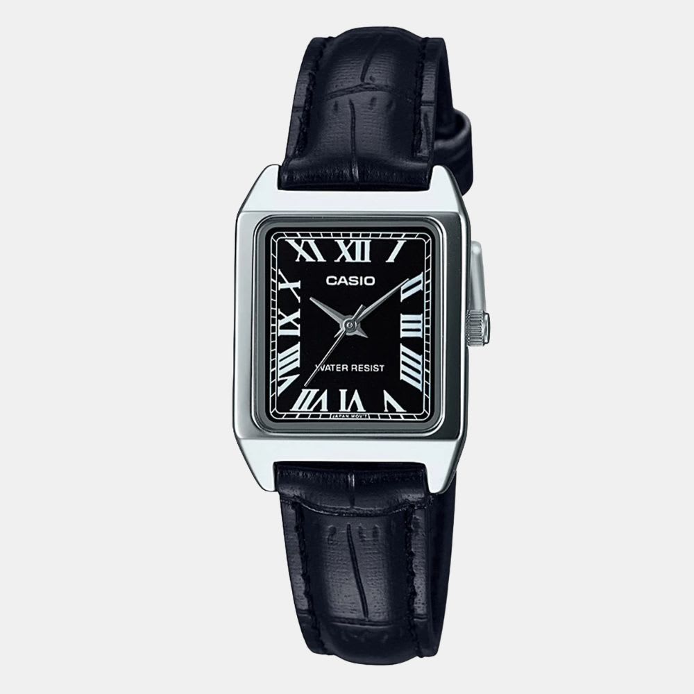 Reloj Casio Tank LTP-V007L-1BUDF Análogo Acero Plateado Mujer1
