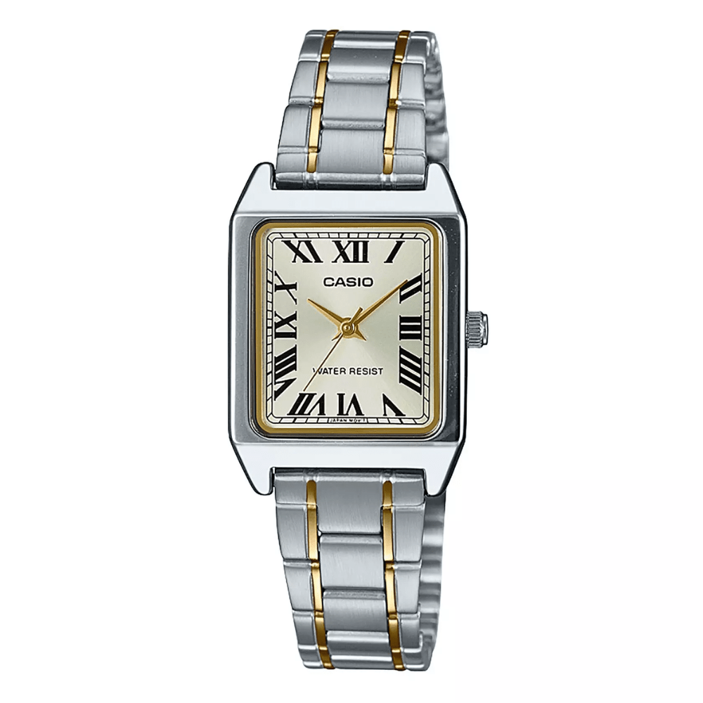 RELOJ CASIO LTP-V007SG-9BUDF ANÁLOGO BICOLOR1