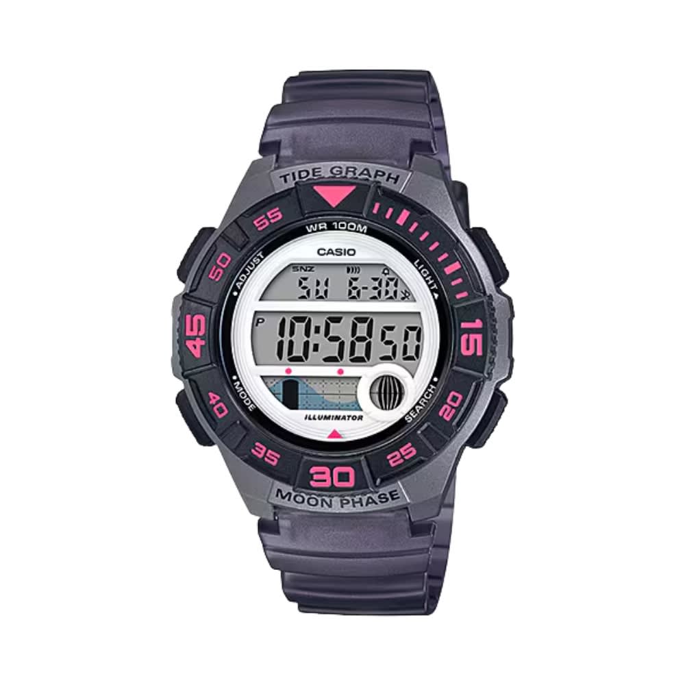 Reloj Casio Vintage LWS-1100H-8AVDF Digita Resina Negro Mujer7