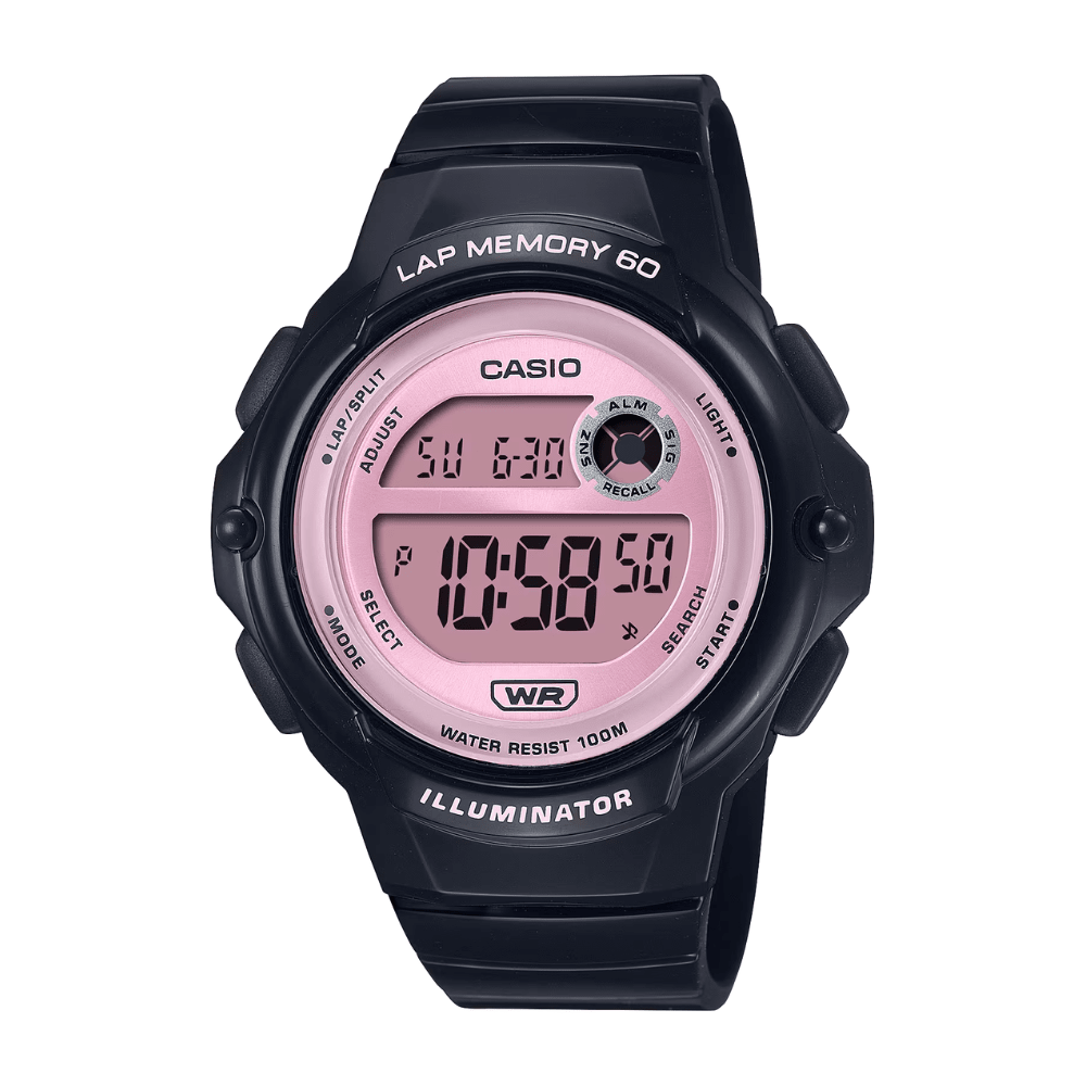 RELOJ CASIO LWS-1200H-1A2VDF NEGRO ROSA1