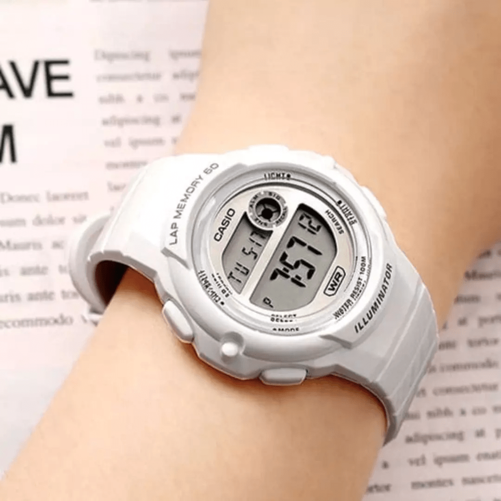 RELOJ CASIO LWS-1200H-7A1AVDF BLANCO PLATEADO2